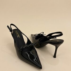 Black Fox Heels Bow Tie